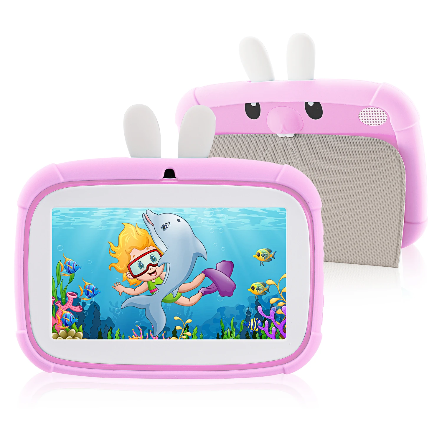 Veidoo High Quality Tablet for Kids 7 Inch Android 11 2+32GB Quad Core 1.8Ghz Custom Made Tablet Pc