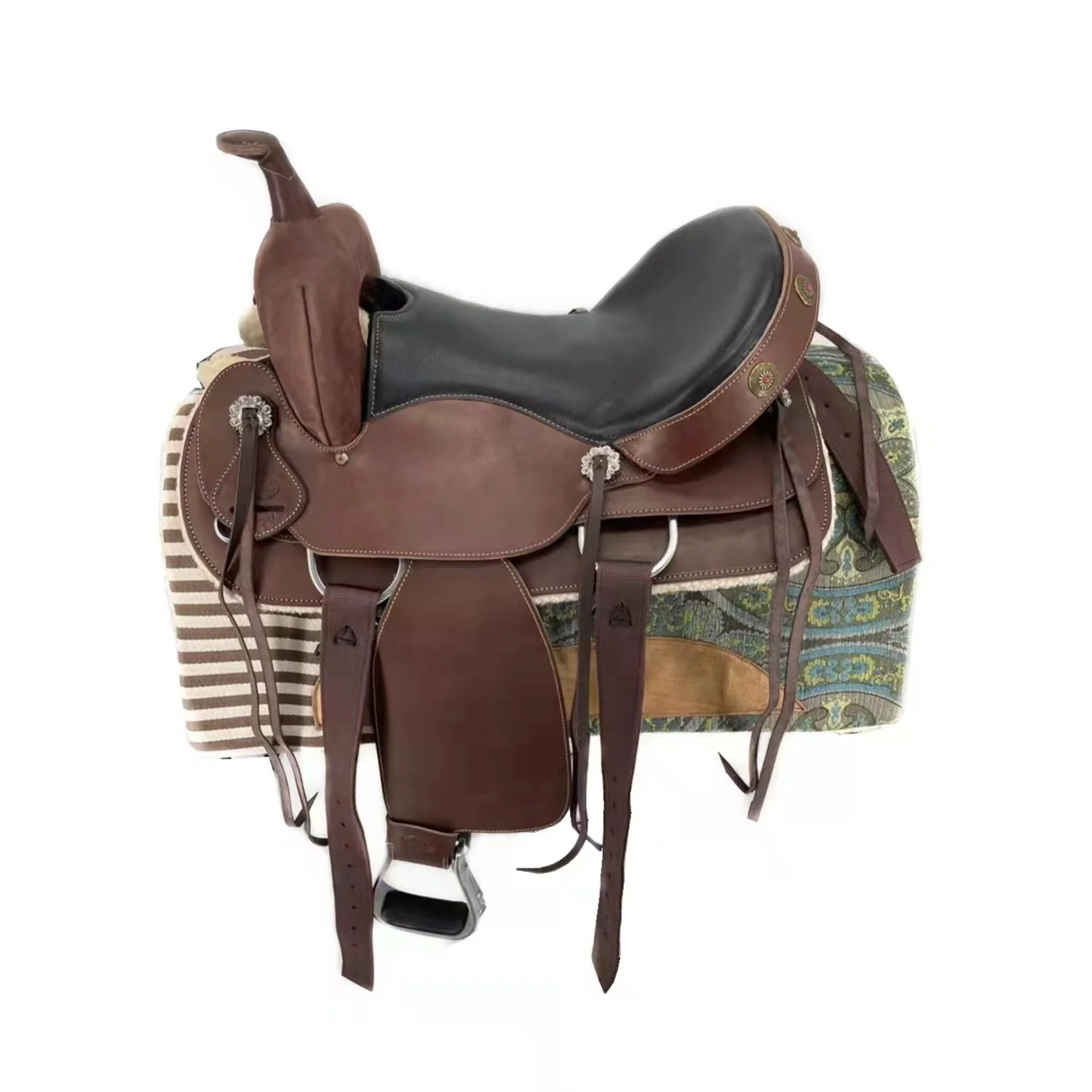 Заводская поставка, сиденья для лошадей, Синтетический Чехол, кожаные сиденья для лошадей, продажа silla de montar