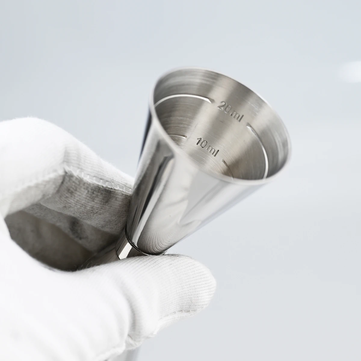 Bar Tool Jigger Metal Double Cocktail Jigger 30/60ml Stainless Steel Bar Measuring Cup Mr Slim Jigger