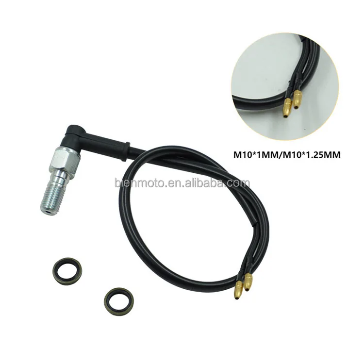 M10 Motorcycle Hydraulic Brake Pressure Rear Light Switch Hollow Bolt Motocicleta Accessories Hydraulic Brake Switch