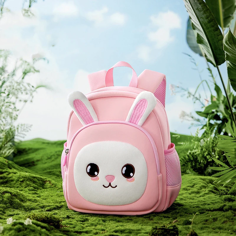 Custom Logo Cartoon Plush Toy 1-3 Years Old Kindergarten Children Plush Bag Custom Boys Girls School Bag Kids Backpack for kids