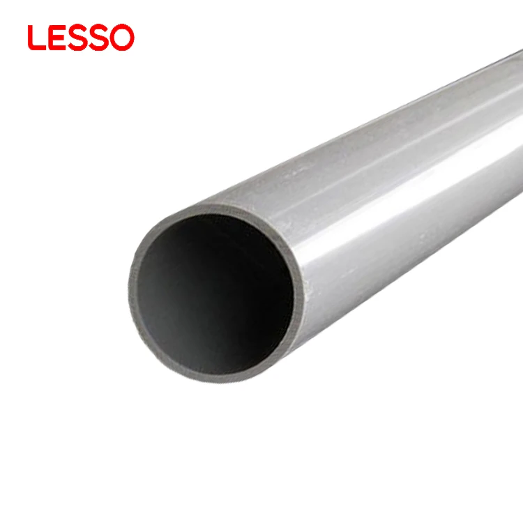 LESSO Aging resistance Heat resistant 75 90 110 125mm 0.63 0.8 1.0 1.25 1.6 2.0 2.5MPa pvc-u plastic pipe price