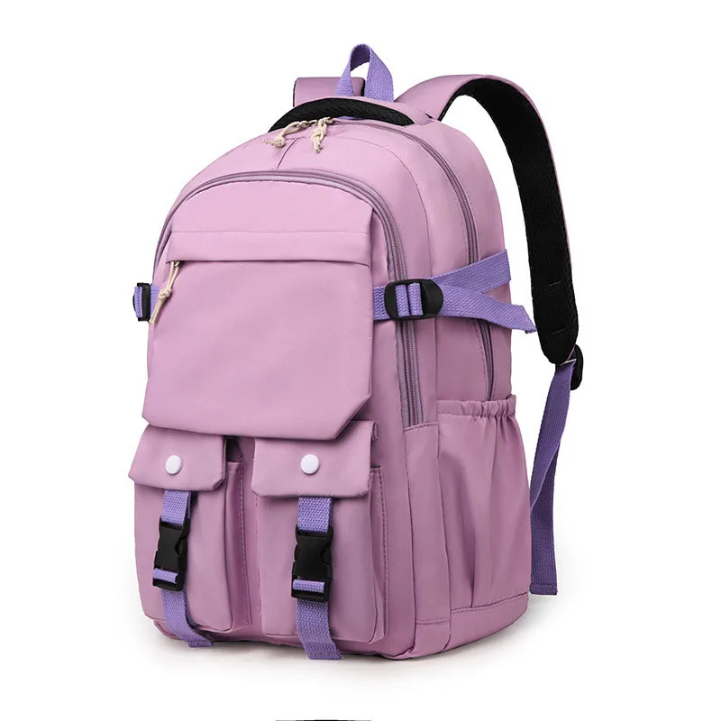 High end waterproof traveling pink 45l backpack bag outdoor school bags backpack daily travel business sports bagpack