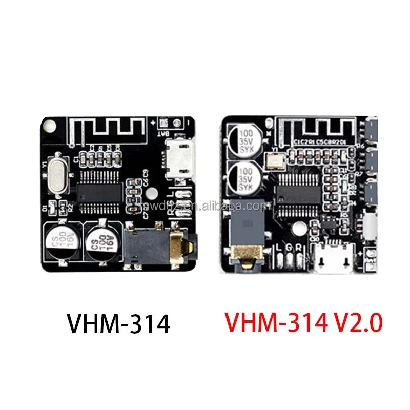 VHM-314 VHM314 Bluetooth Audio Receiver board V5.0 V4.1 mp3 lossless decoder Wireless Stereo Music Module