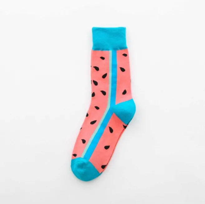 KANGYI Funny Novelty Patterned Women Cartoon Socks School Socks