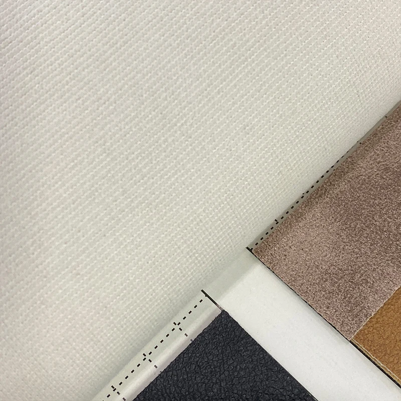 Distressed Faux Leather Fabric Vintage Design Leatherette Upholstery Fabric Soft PU for Sofa Chair Handbags, DIY Crafts