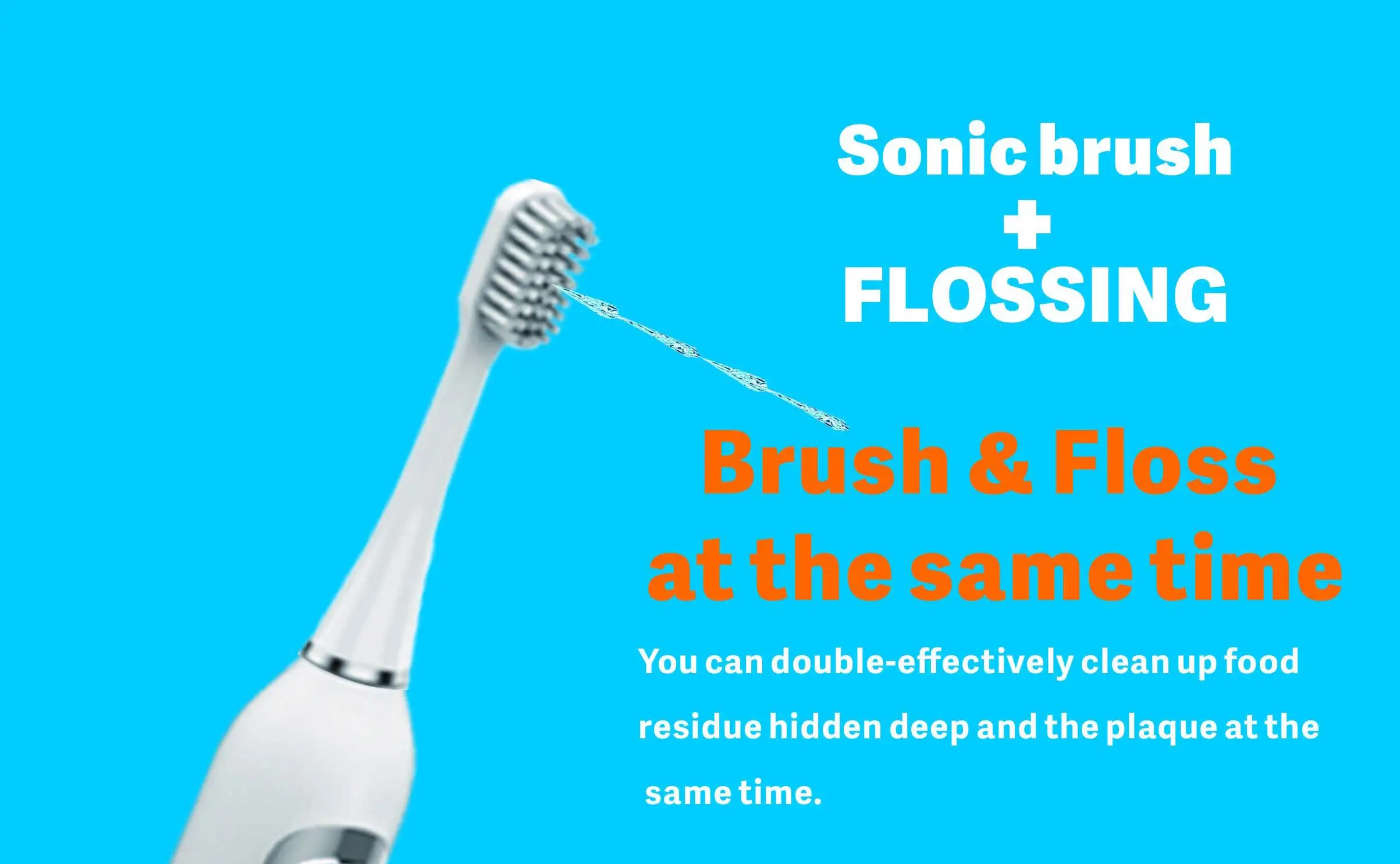 OEM Factory Flosser With Brush - New Design Oral Irrigator Cleaning Teeth Water Den