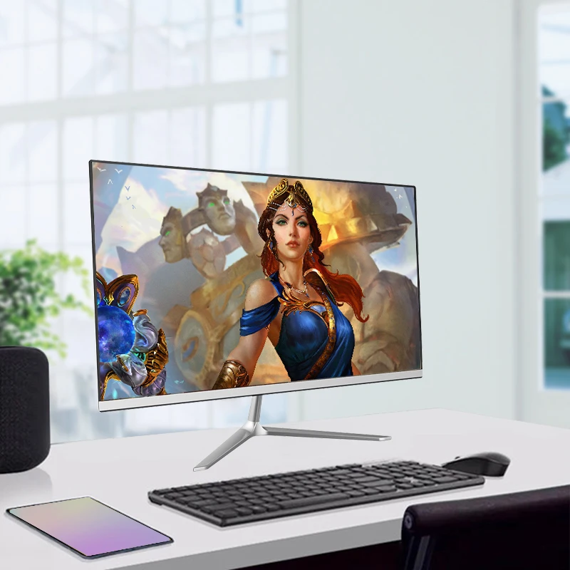 23.8 inch core i3 i510gen 4G 8G 16G office personal gamer gaming OEM desktops computador pc i7 All-in-one computers