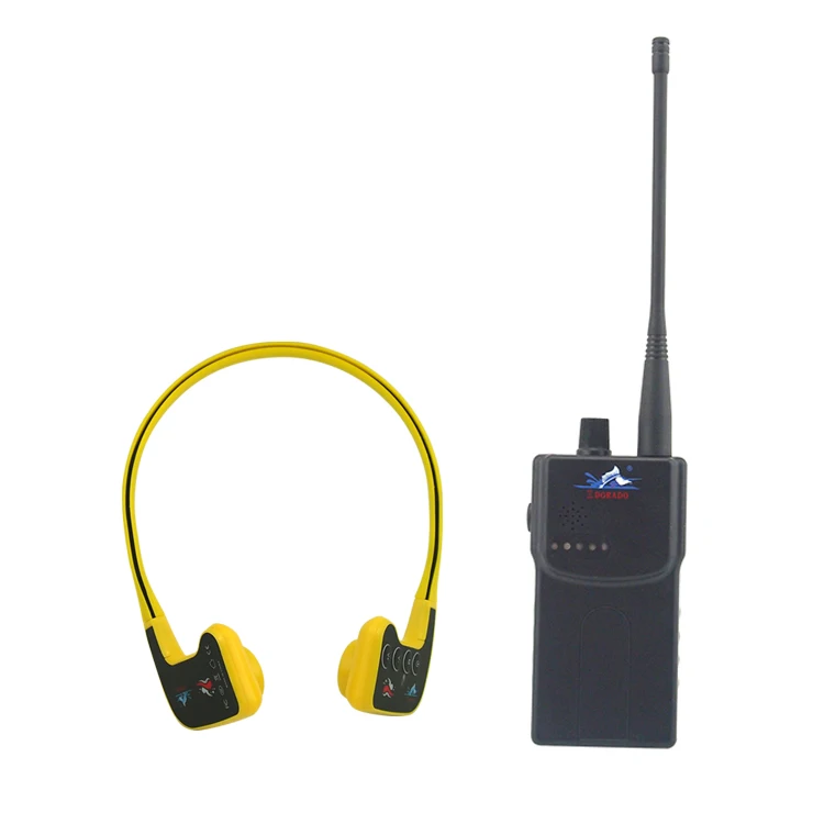 Водонепроницаемая подводная спортивная тренировочная система беспроводной 1 H900A FM-передатчик 1 H905A наушники с открытым ухом и костной проводимостью