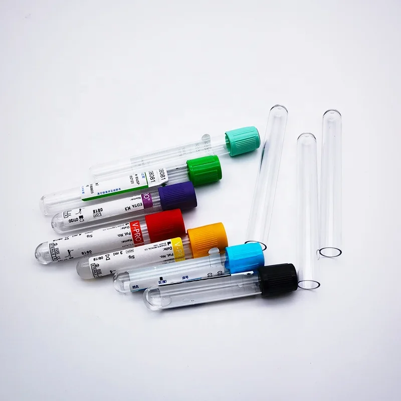 13x75mm Double Wall PP PET Tubes for Vacuum Blood Collection Usage