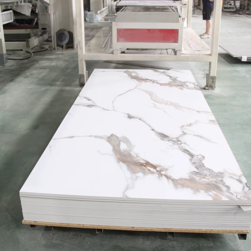 Waterproof Bathroom Paneling Sheets Wood Veneer Wall Panel bamboo charcoal wood veneer marble wall panel