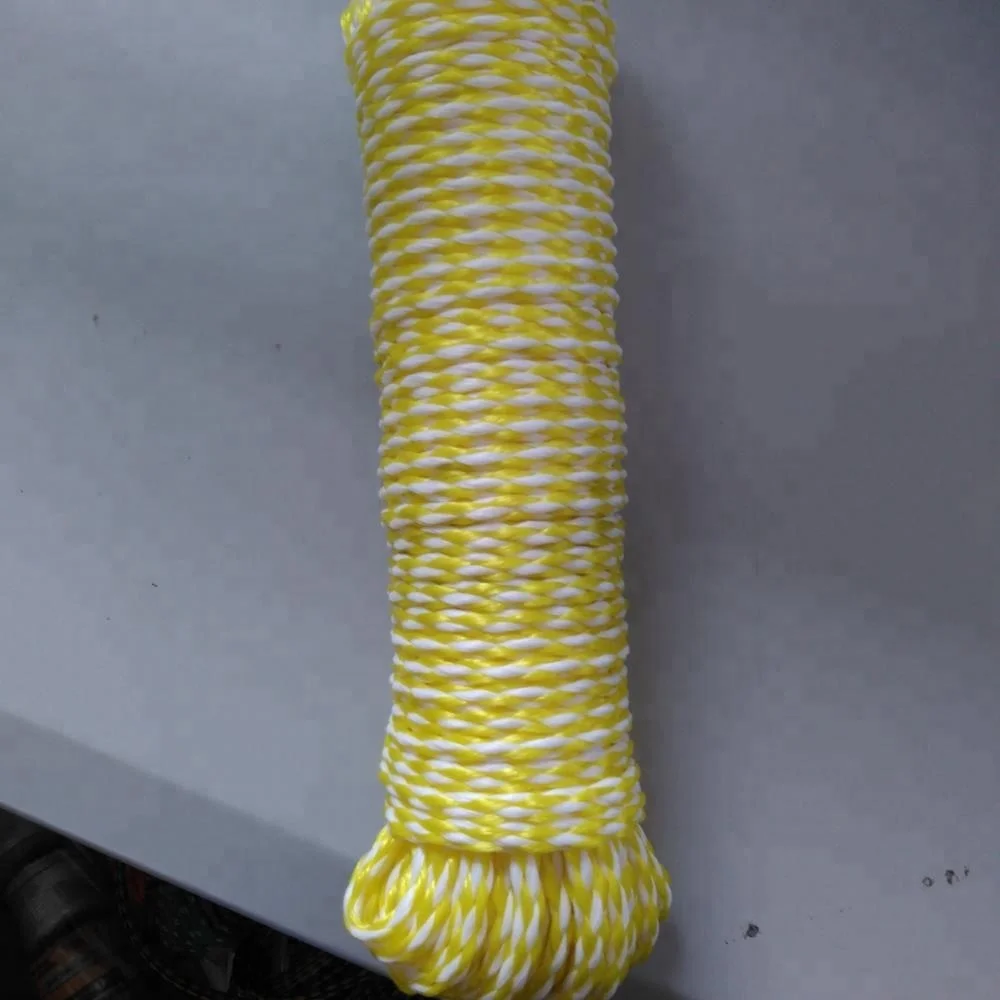 PE hollow braid rope/water ski rope/pp ski rope