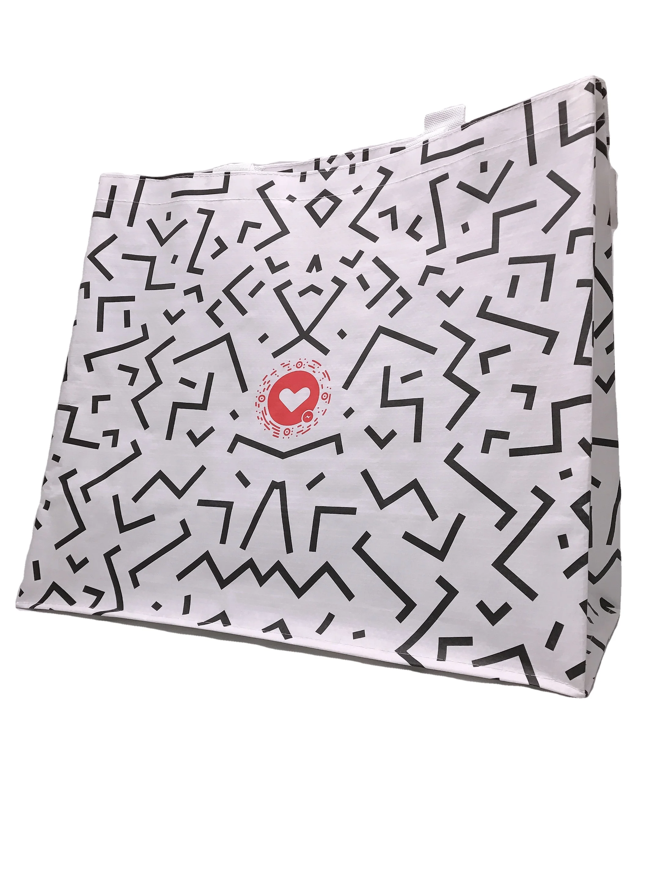 
Online Shop 2020 Top Brand Promotional Walmart supermarket large PP Woven printed customized bag 
