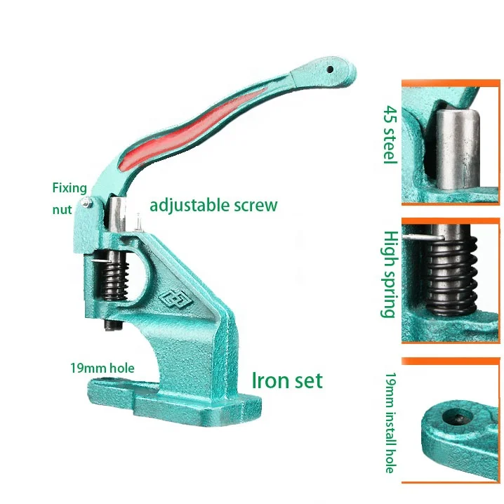 Button Eyelet Making Machine