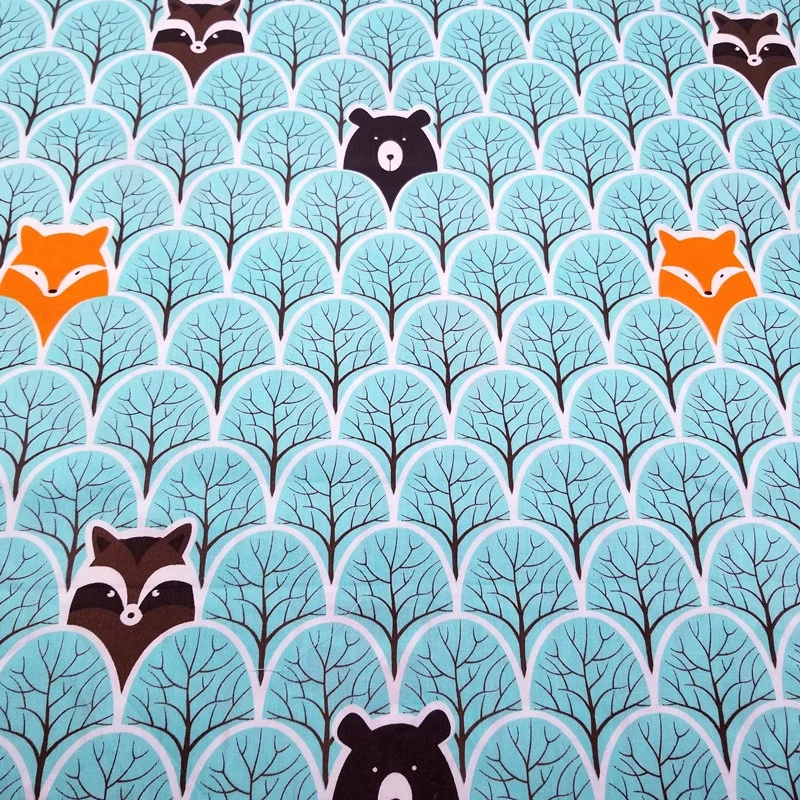 Wholesale bedsheet fabrics textile 100% cotton new cartoon design twill