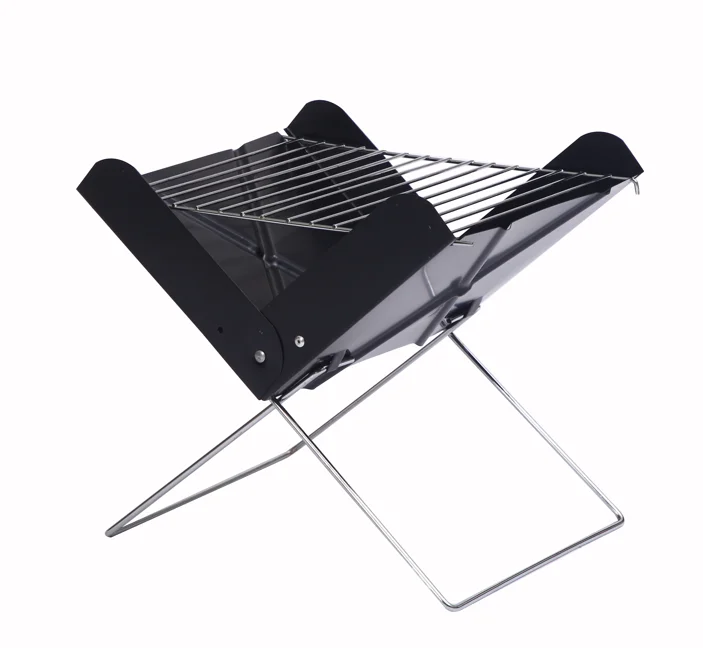 Outdoor Camping Mini BBQ Charcoal Portable Folding Barbecue grill