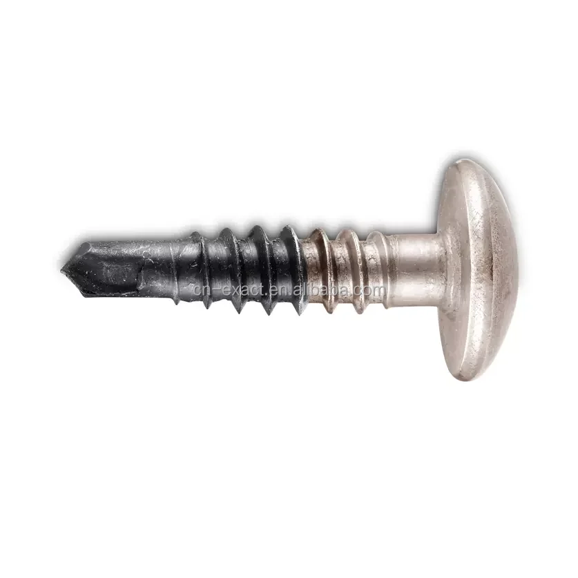 Factory fastener Taiwan quality Hexagon Flange Stainless Steel Bi-Metal Self Drilling screws BiMetal Screw