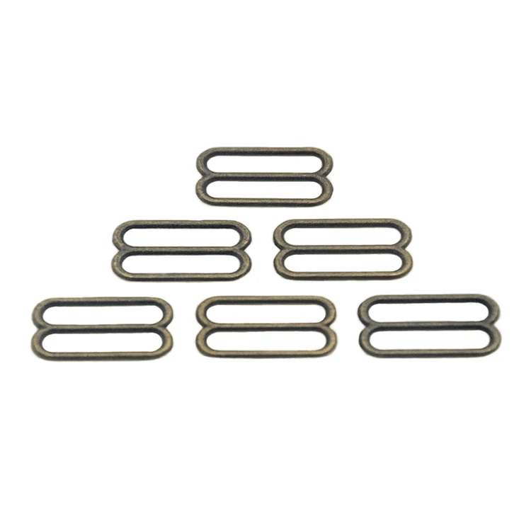 Factory Price Lingerie Sewing Crafts Alloy Metal Underwear Bra Sliders Ring Hook 15mm