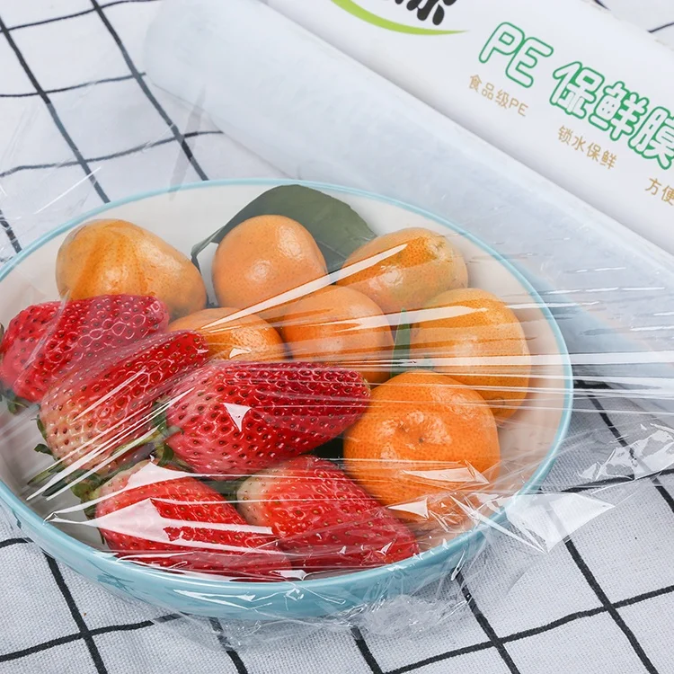 Stretch Cling Film Wrap Laminated Food Grade Plastic Cling Film Dispensers Food grade cling roll film for meat