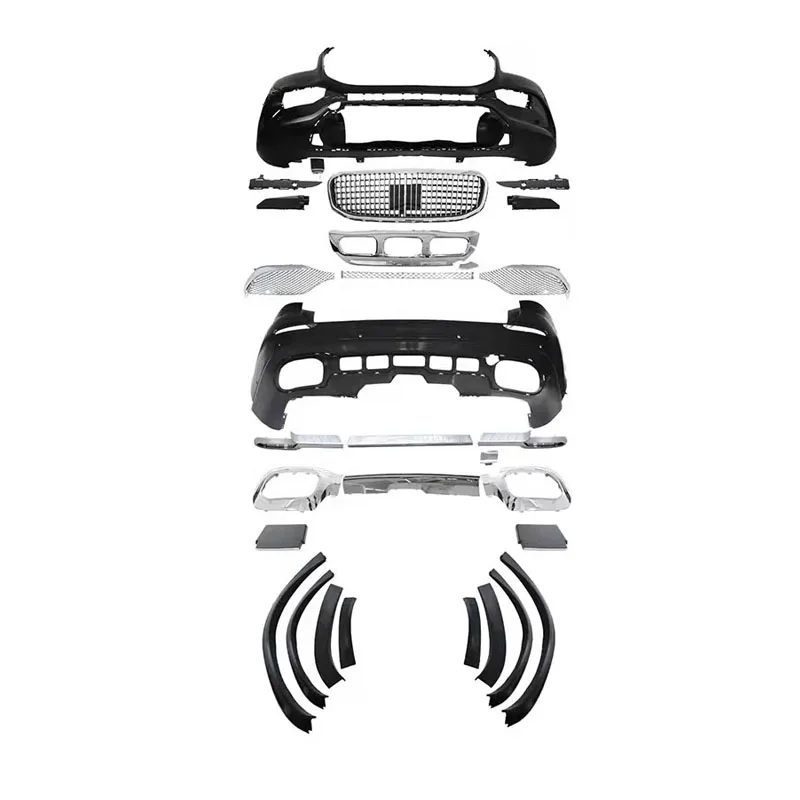 GLS-Class X167 Upgrade to MAYB Style 2020 Bodykit GLS300 GLS450 GLS500 GLS600 GLS680 Car Retrofit to MBH