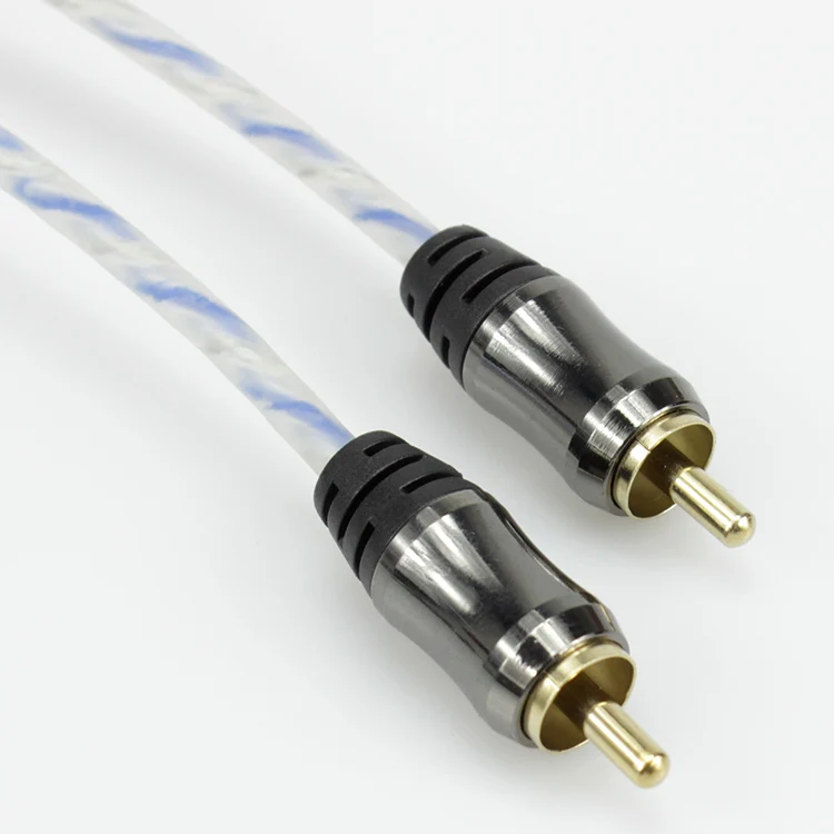  Шнур с зажимом RCA витая пара кабель из ТПЭ штекер-штекер Кабель-адаптер для