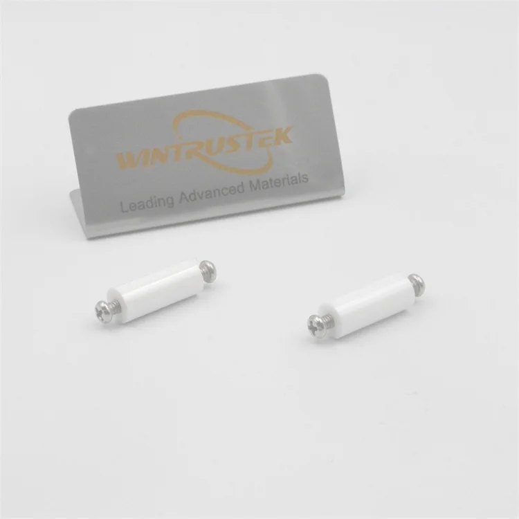 Customized Zirconia Ceramic Rods  precision processing ZrO2 Structural Component/Roller