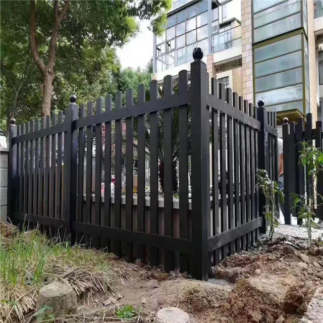 Easy To Install outdoor fencing material  Balcony Cheap Aluminum Fence Panels  Modern Decorative alumuminum fence panels