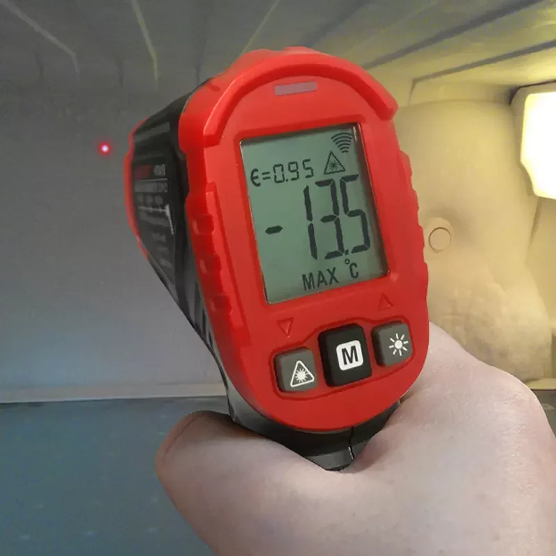 HABOTEST HT641A IRT Temperature Non Contact Infrared Digital Thermometers Industrial