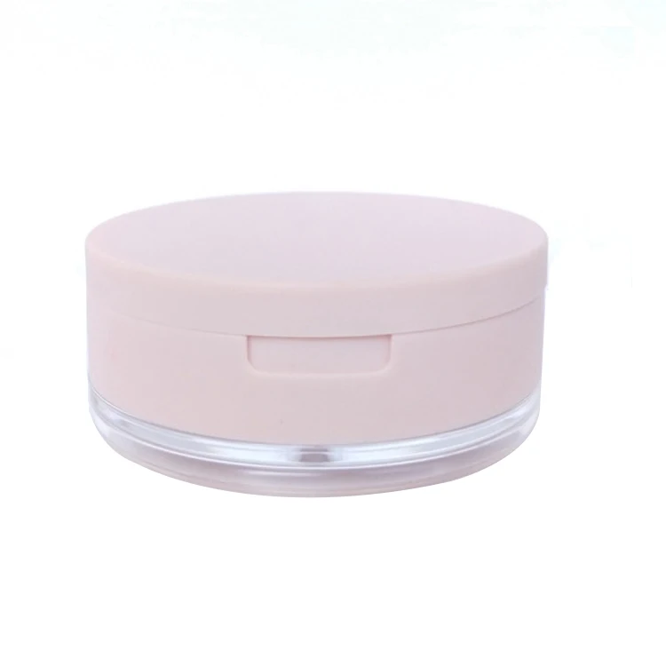 Factory Stock Supply 10g Foundation Makeup Compact Powder Cosmetic Box Empty Loose Powder Case With Puff & Mirror