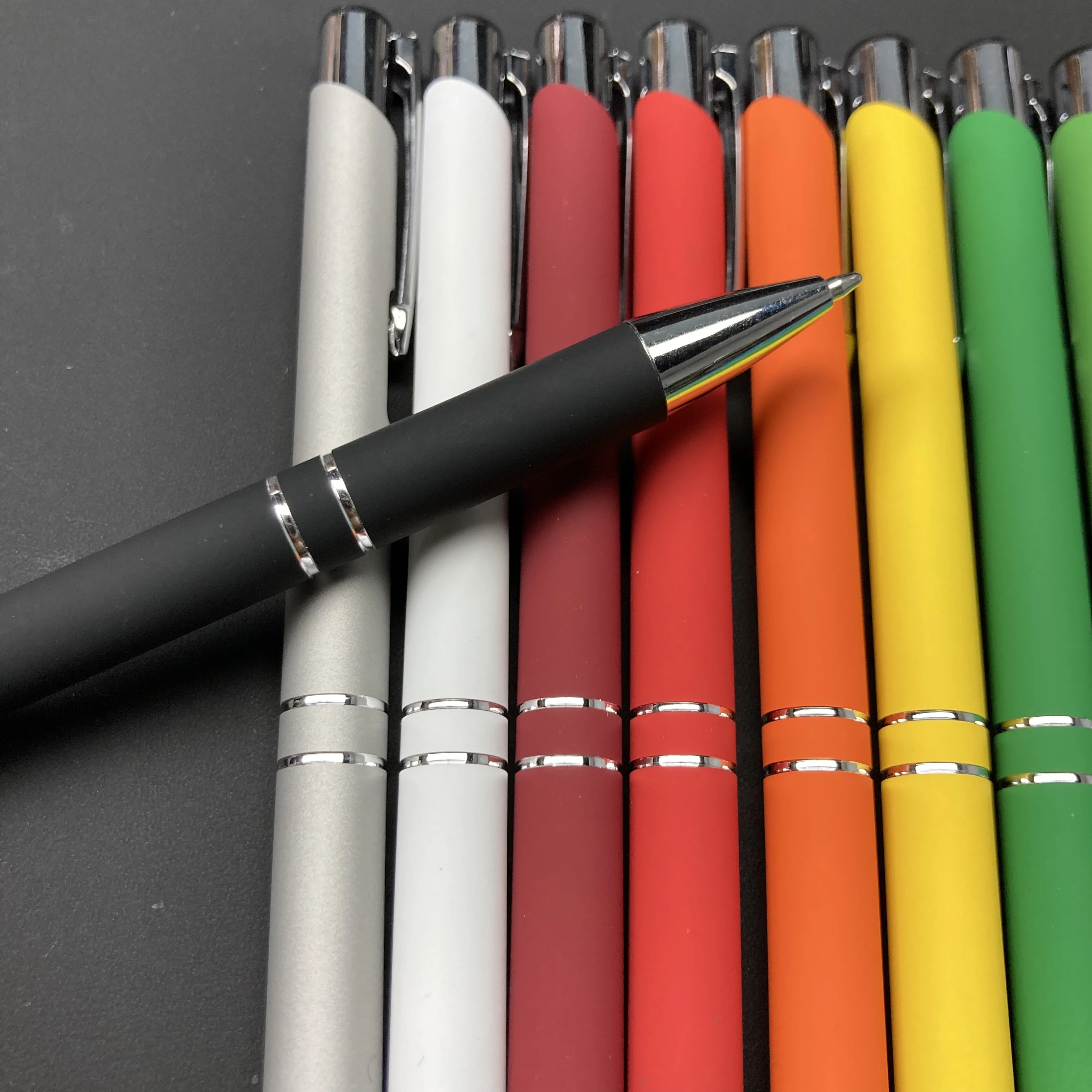 PROMSIGNAL M09028R classical  metal ballpen hot sell  cheap custom pen wholesale with special logo