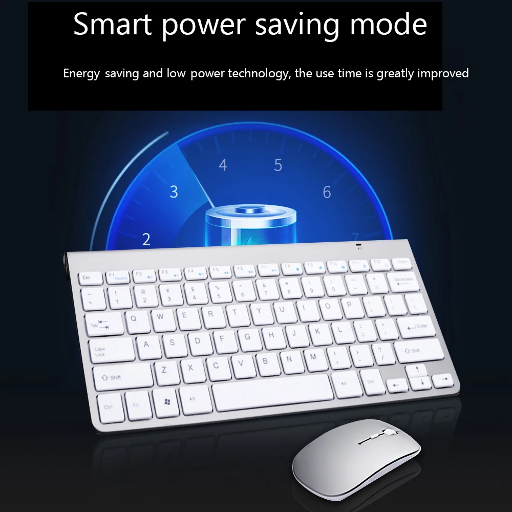 Laptop wireless keyboard and mouse Slim Compact external USB mini tablet 2.4Ghz 78 key replaceable PC gaming pink