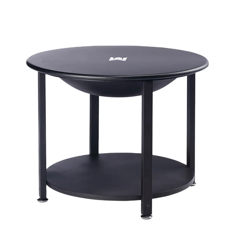 Уличный огонь Настольный огонь чаша барбекю гриль многофункциональная круглая плита портативный Кемпинг пайка Обогреватель Патио бездымный огонь