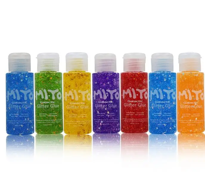 Fashion Multi-color Handmade Clay Toy glitter glue Crystal Slime