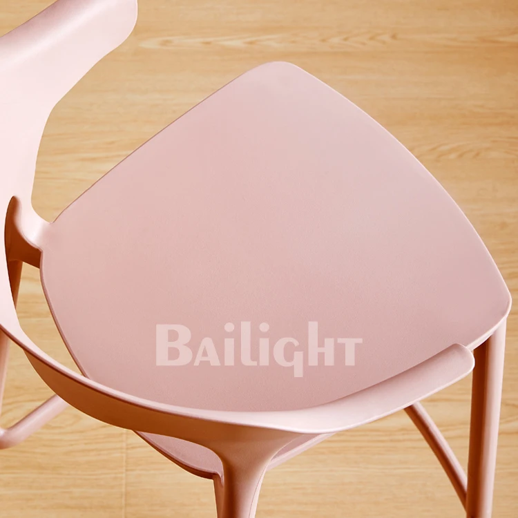 bar restaurant furniture counter nordic simple outdoor plastic stool chairs