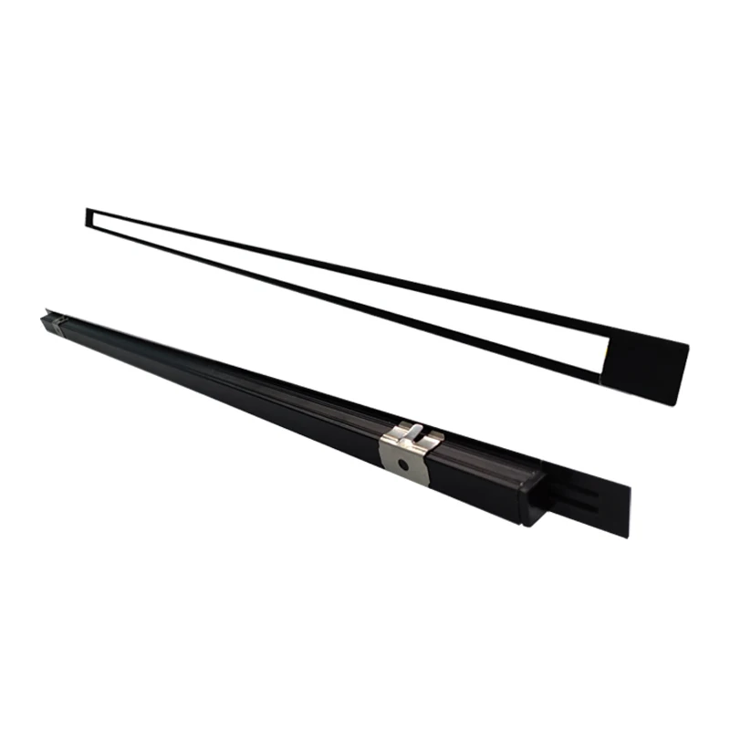 AC110V 220V Removable Aluminum Shelf Led Linear Light Bookshelf Furnitures lighting Recessed Led Wardrobe Cabinet under light