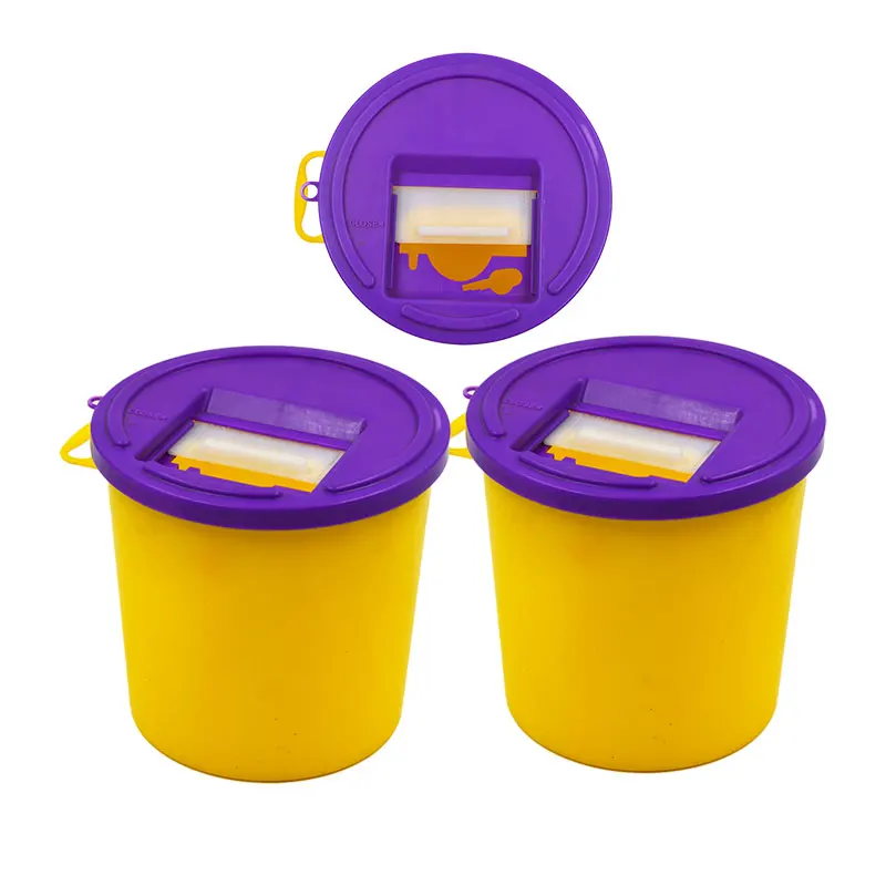 JCMED 2.5L Medical Sharps Containers Sharp Safe Container For Clinic