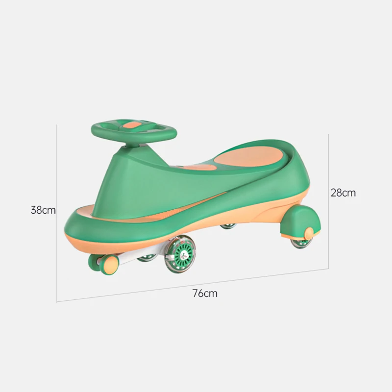 2022 Factory Professional New Plastic Baby Kids Children Wiggle Swing Car Twist Car for Sale