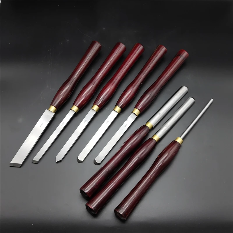 8 шт. HSS Токарный станок по дереву долото для деревообработки