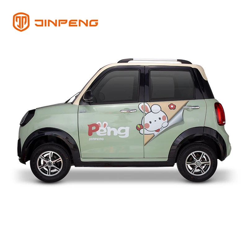 Jinpeng 5-дверный 4-местный четырехколесный автомобиль Ev