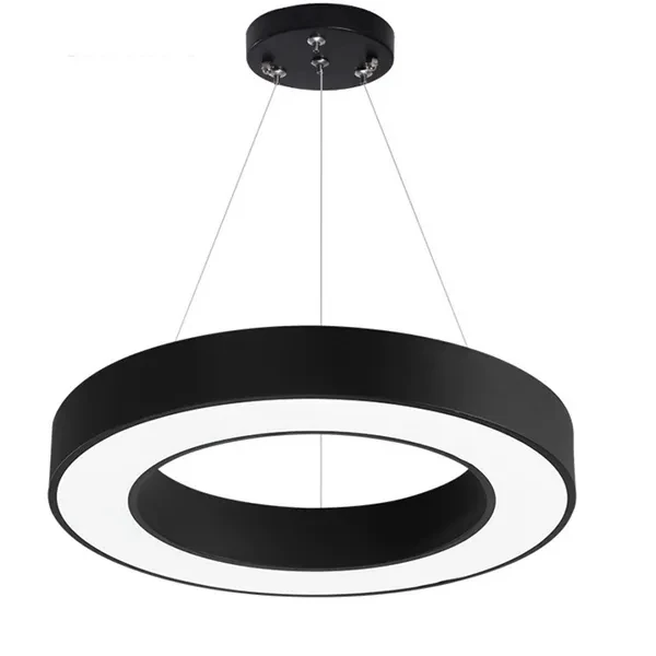 Pop ceiling design Circular Chandelier Round Hanging electrical lamp cycle pendant light for home decor