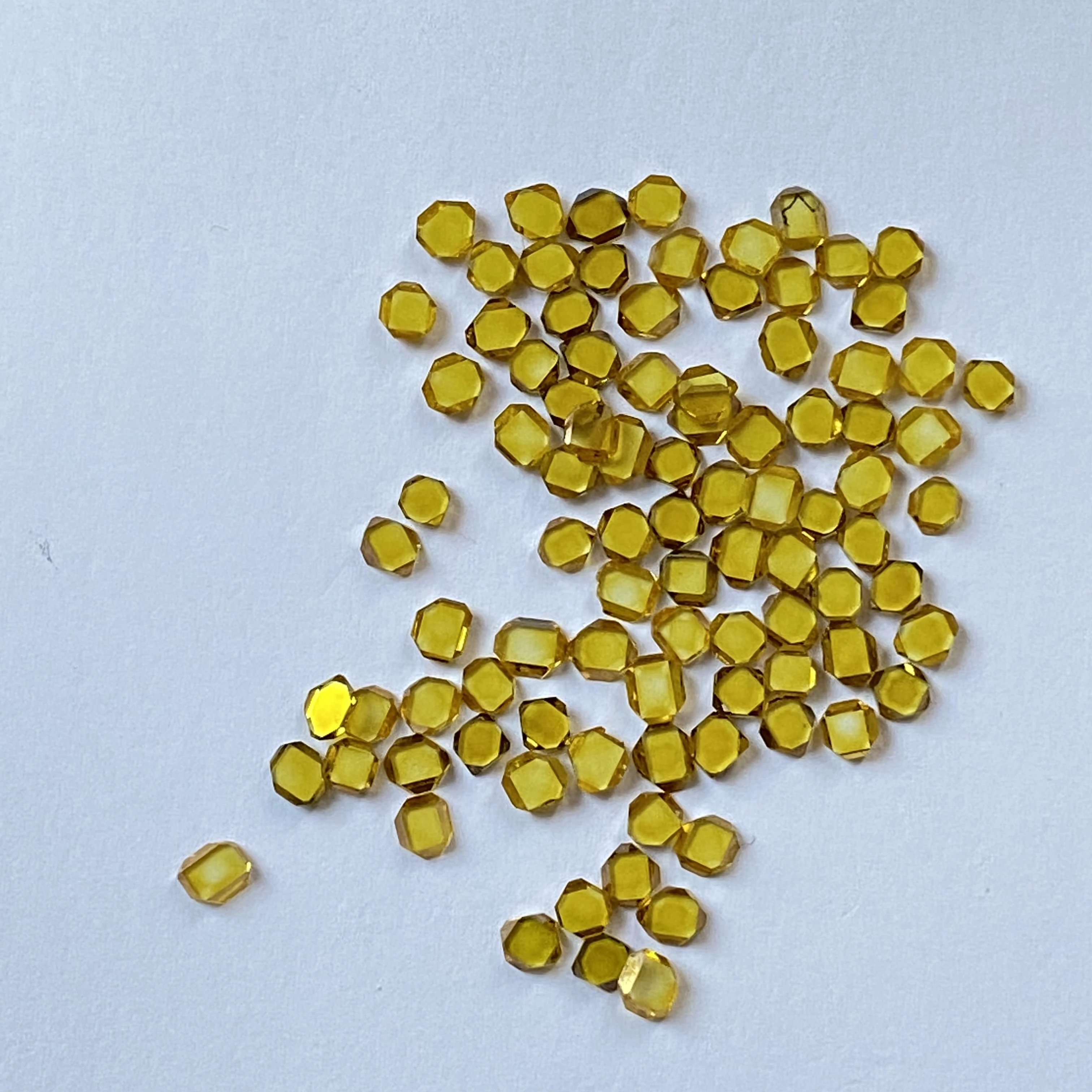 MCD HPHT Single Crystal Synthetic Diamond Plate for Cutting Tools diamond HTHP yellow diamond hthp