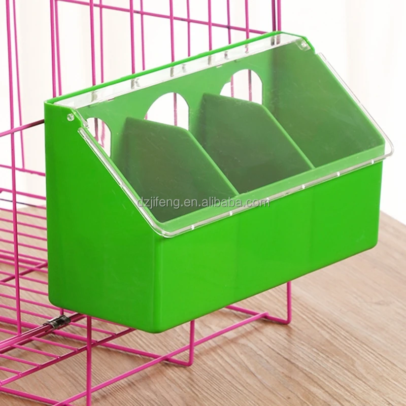 Classic Pigeon Feeder Water 2 Pack Quail Bird Chicken Feeder Water Dispenser Drinkers with 2 Hole Pet Bowls & Feed