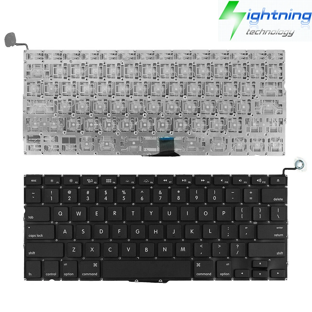 Original Laptop Keyboard for MacBook Keyboard Pro 13 INCH A1278 UniBody Year 2009 2010 2011 2012 Notebook Keyboard US