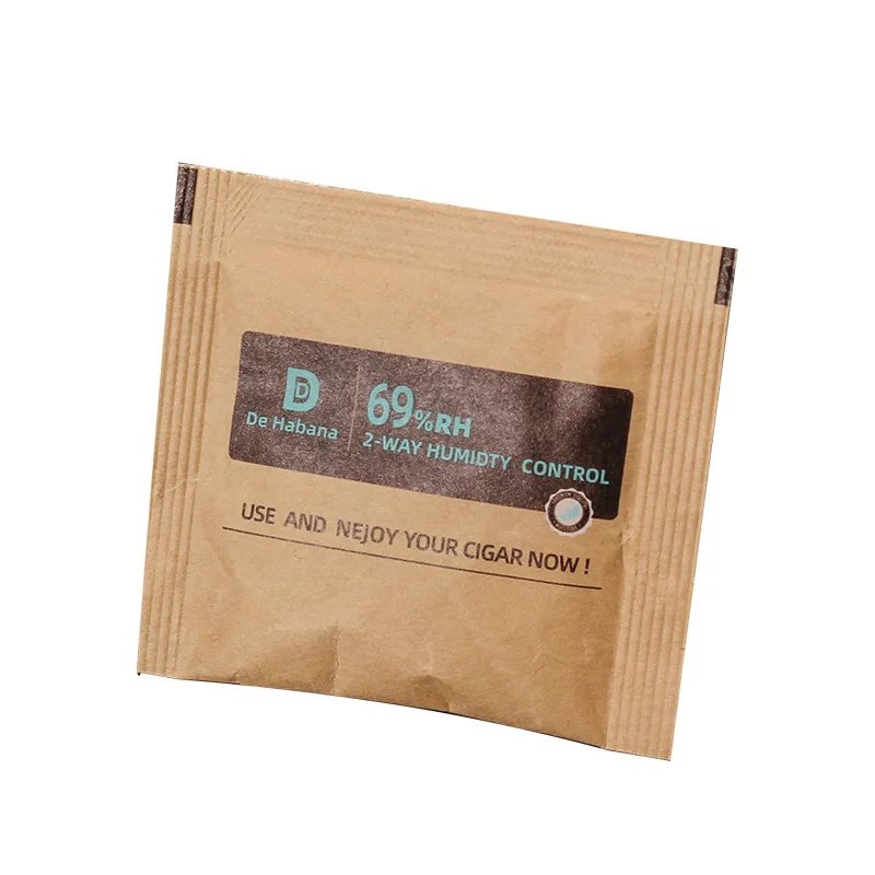 Упаковка для сигар 8 г в упаковке 69% влажность Постоянная Влажность табака упаковка конопли