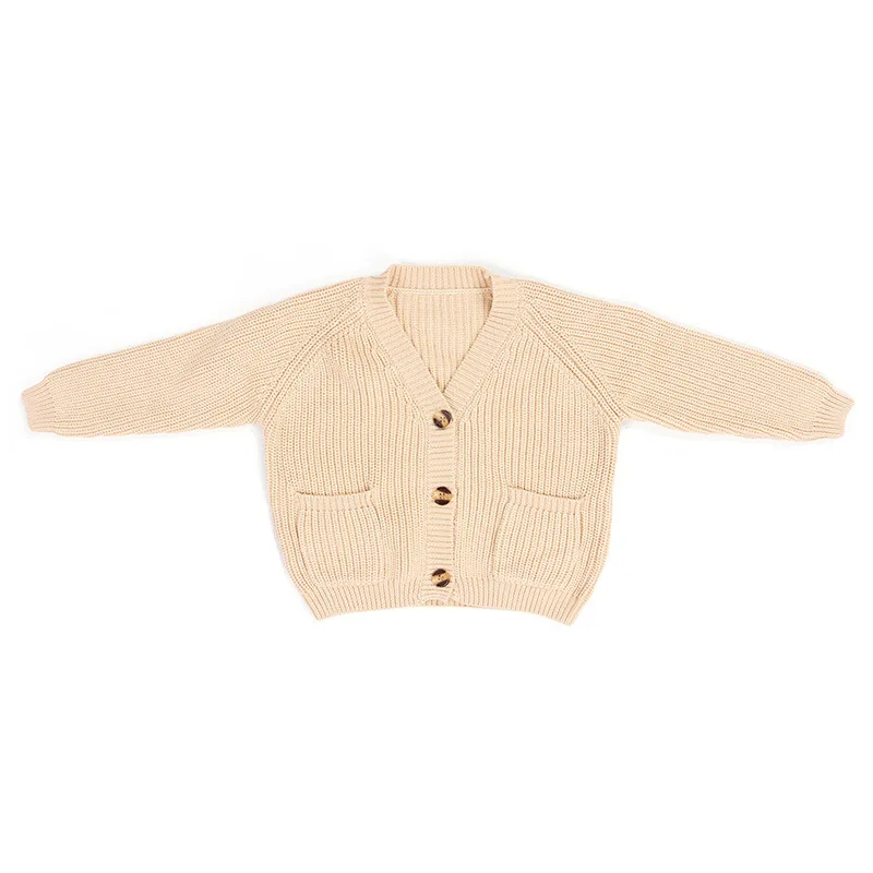 Unisex New Born Baby Sweater Coat  Knitted Baby Cardigan Casual Winter Warm Baby Sweater