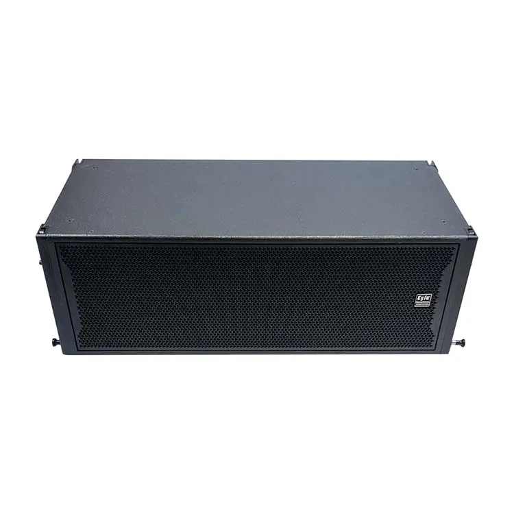 Dual 12 inch  three channel high mid low range Neodymium loudspeaker 3 Way Active passive Line Array  speaker Cabinet