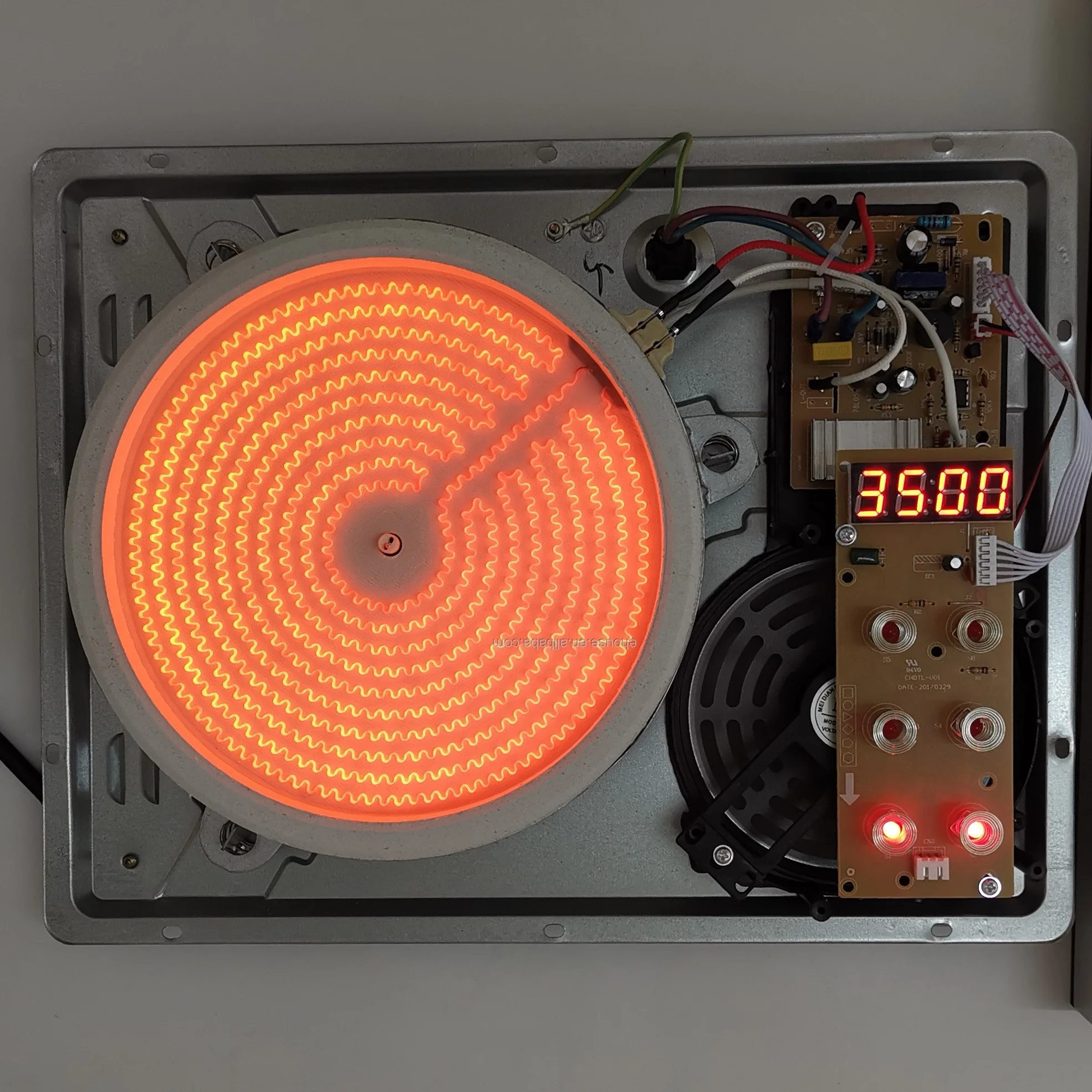 2000W Infrared Cooker PCB Control Electric Induction Cooker Circuit Board Spare Parts Control Lamp Board