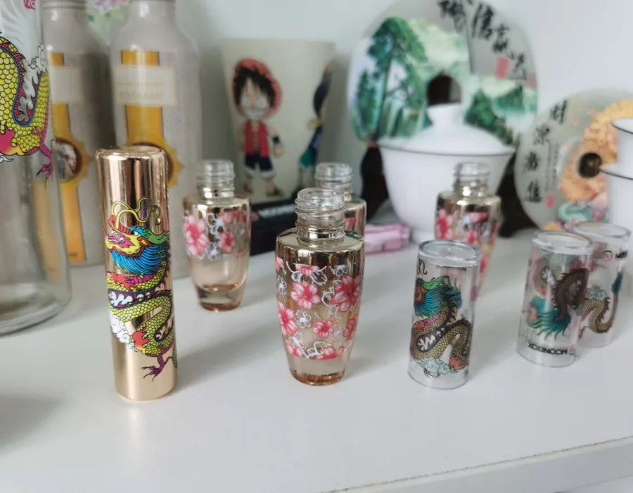 Digital aluminum cans printing machine  bottle uv printer 360 uv bottle printer for cosmetic bottle , water bottle , plastic cup