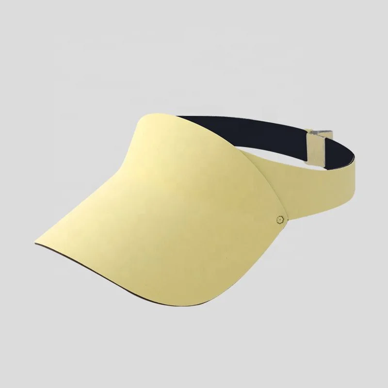 New Design Foldable Elastane UPF+50 Blank Kids/Children Sun Visor Outdoor Traceless Waterproof  Summer Visor Cap