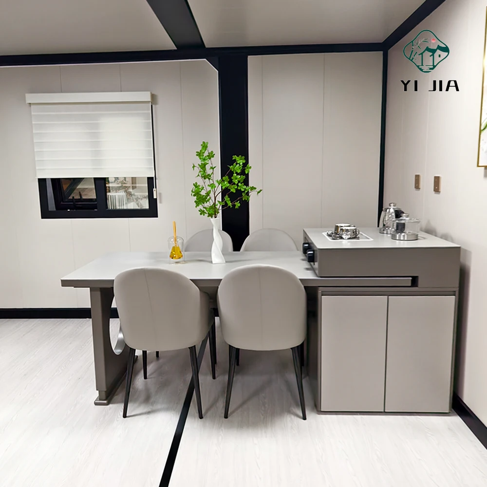 Prefab Modern Living Expandable Container House portable foldable flat pack 20ft modular prefab house Office Workshop